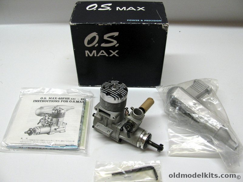 OS Engines OS MAX 40F SR (40FSR) With Scilencer - Brand New In Box - Gas Engine for RC Flying Model Aircraft plastic model kit